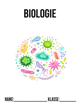 Biologie Deckblatt Mikroorganismus | Bio Deckblätter